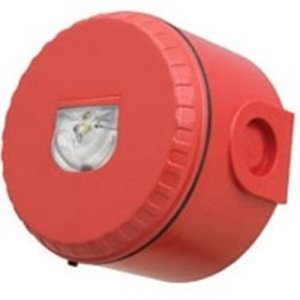 Bosch SOL-LX-W-RF-R-D Red-flash beacon wall, deep, red,  Flitslicht, Muur W-2.4-7.5, Hoge Sokkel IP65, Rood