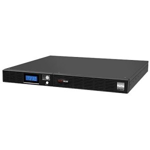 Nitram 1000ELCDRM1U Elite Value Series GreenPower Line Interactive Network UPS 1000VA 600W, 1U Rack, with 6x IEC C13 Sockets and LCD Screen