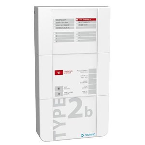 Neutronic TT2B-PR8, BAAS PR 8 Zones, Type 2B Alarm Equipment, 230 Vac Power Supply and Integrated 12V 600mAh batteries, 265 x 150 x 53 mm