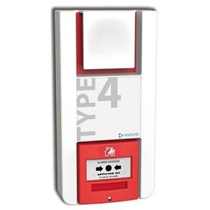 Neutronic TT4P Type 4 Radio Battery-Operated Alarm Equipment TESLA Range, IP40, IK07