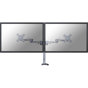 Neomounts FPMA-D935DG Bracket Mon Dual Desk Two 10-27" Silver