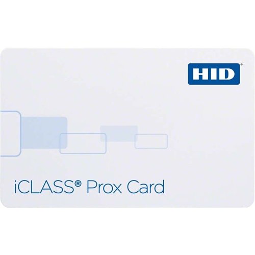 HID 2120HBGGMNM iCLASS 2k + Prox Composite Card, SIO Programmed, iCLASS Application, 125 kHz programmed with HID Prox or Indala format, Glossy, iCLASS and 125 kHz Sequential Matching, No Slot