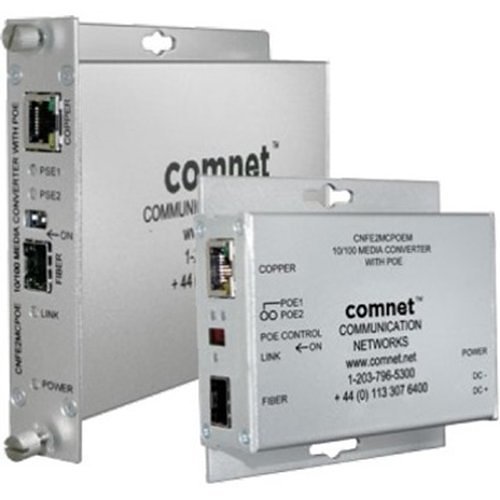 ComNet Mini 10/100 Mbps Ethernet Media Conveter with PoE