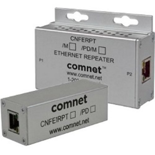 ComNet 1 Channel 10/100 Mbps Ethernet Repeater with 60 W PoE Pass-Through