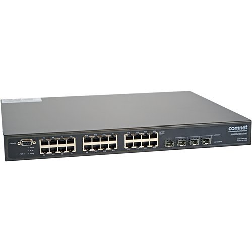 ComNet CWGE26FX2TX24MS Switch Managed 22-Channel PoE