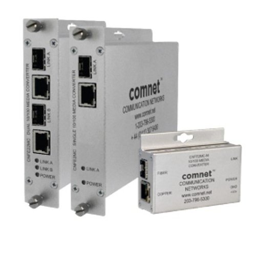 ComNet 10/100 Mbps Ethernet Electrical to Optical Media Converter