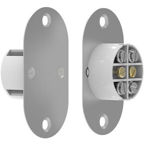 CQR FC509MT2 Quick Fit Magnetic Flush Door Contact, 6 Terminal, Operating Gap 25mm, Grade 1, 2 Reed Metal Plate