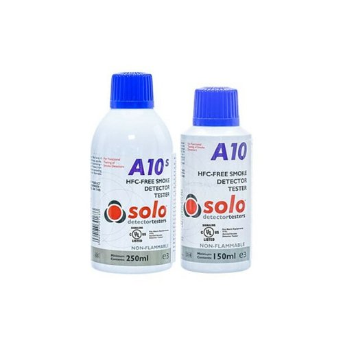 Solo A10-001 Solo A10 HFC-Free Smoke Detector Tester Aerosol, 150ml, for use with 330 Dispenser or Handheld