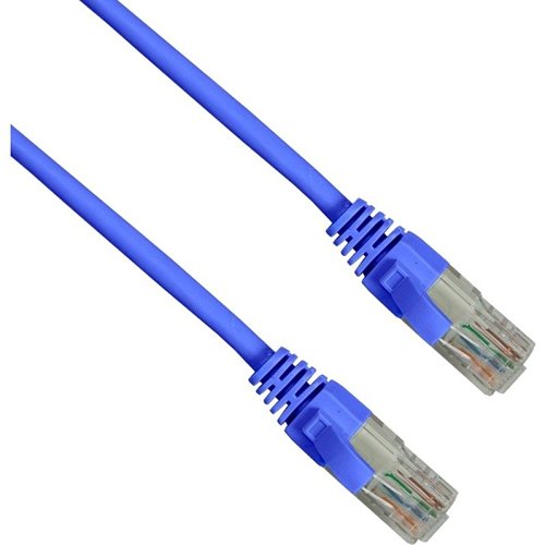 Connectix 003-3B5-030-03C Magic Patch Series CAT6 Patch Cable, RJ45 UPT, LSOH with Latch Protection Boot, 3m, Blue