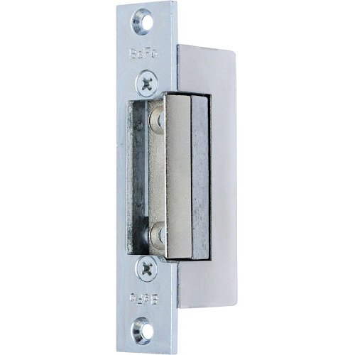2N Mini Electronic Door Strike with Hold-Open Mechanism, Series 5, 250 mm Long Cover Plate, 12V, 230mA DC