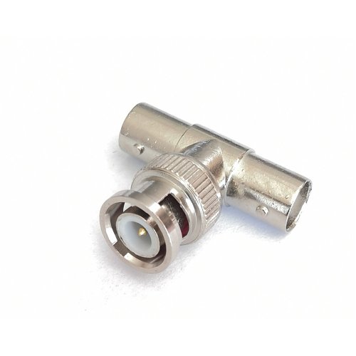 W Box WBXBNCM22FTP10 RG59 BNC Male To Female T Piece Connector, 10-Pack