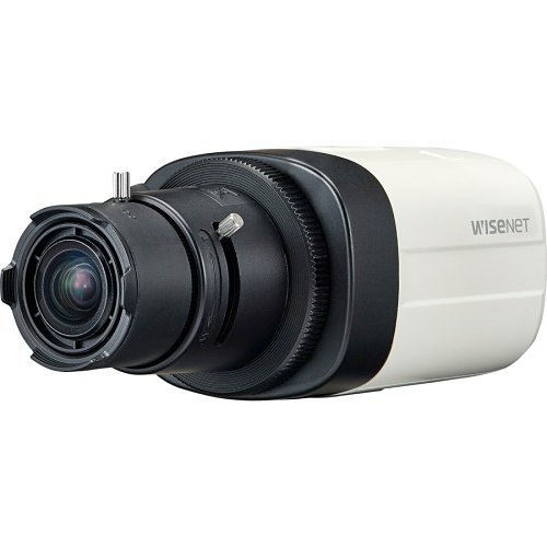 Hanwha HCB-6000PH Wisenet HD Plus Series, WDR 2MP, HDoC Box Camera, White