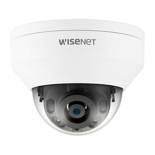 Hanwha QNV-8020R Wisenet Q Series, WDR IP66 5MP 4mm Fixed Lens, IR 25M IP Dome Camera, White