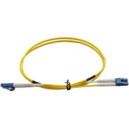 Connextix 005-924-020-01B LC-LC Singlemode Duplex Fibre Optic Patch Cable, OS2-9/125, 2m, Yellow