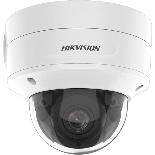 Hikvision DS-2CD2786G2-IZS Pro Series, Acusense IP66 4K 2.8-12mm Motorized Varifocal Lens, IR 40M IP Dome Camera, White