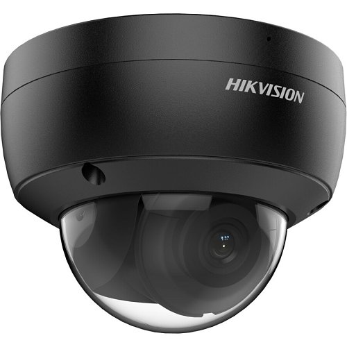 Hikvision DS-2CD2146G2-ISU Pro Series AcuSense IP67 4MP Fixed Dome IP Camera, 2.8mm Fixed Lens, Black