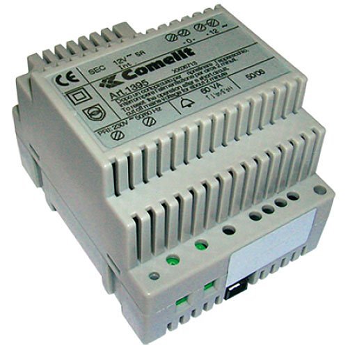 Comelit 1395 12VAC 60VA Transformer with 230VAC Input, for Video Door Entry Systems