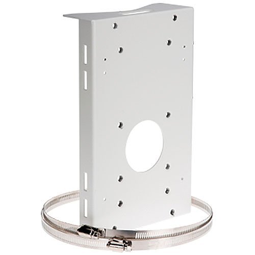 AXIS Pole Mount Plate, For Mains Adaptor PS24, Outdoor-Ready with Hose Clamp Style Steel Straps Included