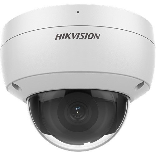 Hikvision DS-2CD2123G2-IU(2.8MM)(D) 2MP AcuSense Built-in Mic Fixed Dome Network Camera, 2.8mm Lens