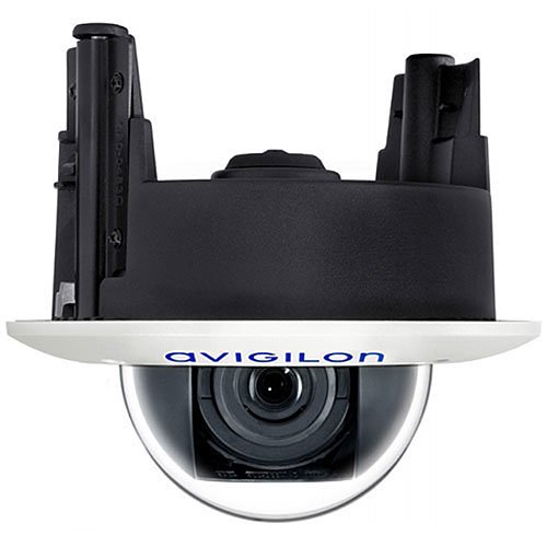 Avigilon H5A-DC H5A Series IP66 6MP IP Dome Camera, 4.9-8mm Varifocal Lens, WDR, White