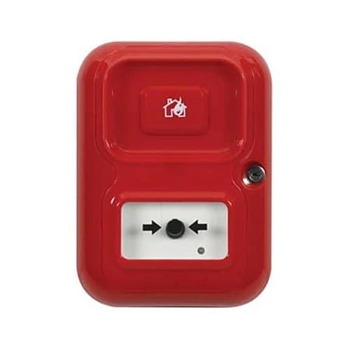 STI AP-1-R-A Alert Point Alarm System, House/Flame Logo, Red