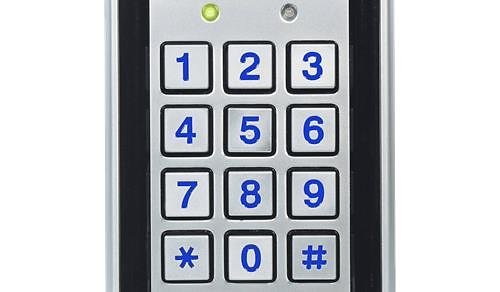 Rosslare AYC-Q6355 CSN SELECT Anti-Vandal Convertible Smart Card Reader with Backlit Keypad