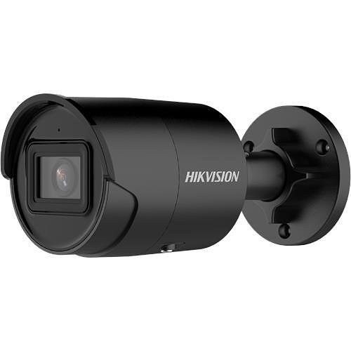 Hikvision DS-2CD2086G2-IU Pro Series AcuSense IP67 4K IR 40M IP Bullet Camera, 2.8mm Fixed Lens, Black