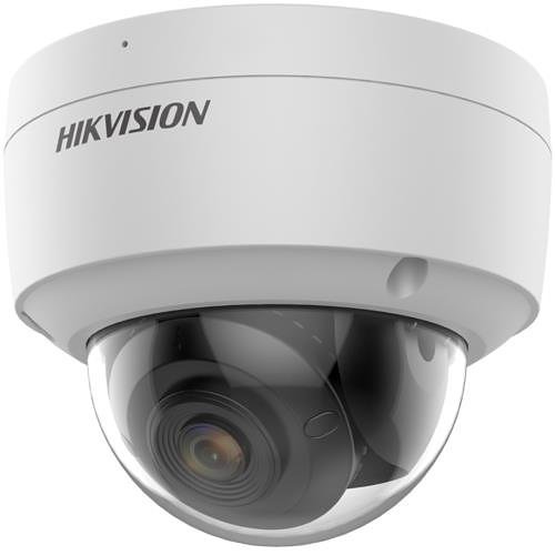 Hikvision DS-2CD2127G3-SU Pro Series ColorVu IP67 2MP IP Dome Camera, 2.8mm Fixed Lens, White