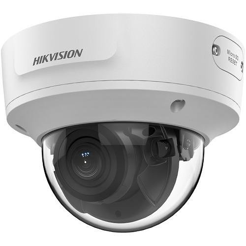 Hikvision DS-2CD2783G2-IZS Pro Series, AcuSense IP67 4K 2.8-12mm Motorized Varifocal Lens, IR 40M IP Dome Camera, White