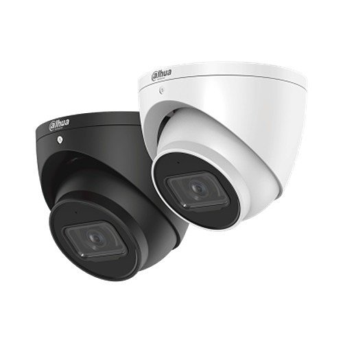 Dahua HDW3541EMP WizSense Series, IP67 5MP 2.8mm Fixed Lens, IR 50M IP Turret Camera, White