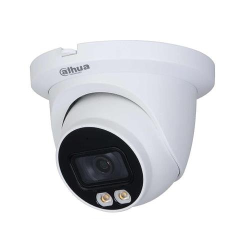 Dahua IPC-HDW3449TM-AS-LED WizSense Series, IP67 4MP 2.8mm Fixed Lens, IR 30M IP Turret Camera, White