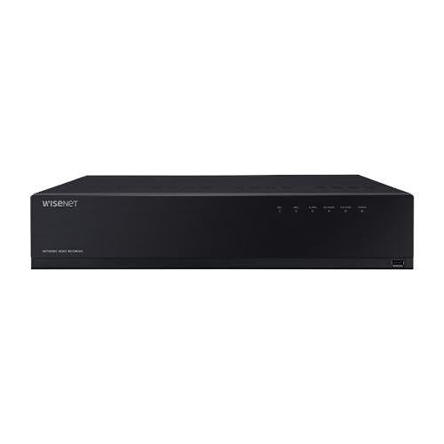 Hanwha WRN-1610S Wisenet Wave Series, 4K 8-Channel 150Mbps 2U 2TB HDD NVR with 16 PoE Ports