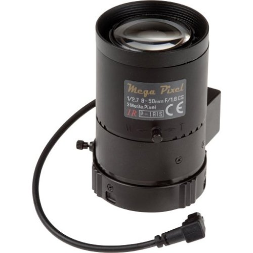 AXIS 01469-001 Tamron 5MP P-Iris Telephoto P-Iris Lens for Long Reach, 8-50 mm