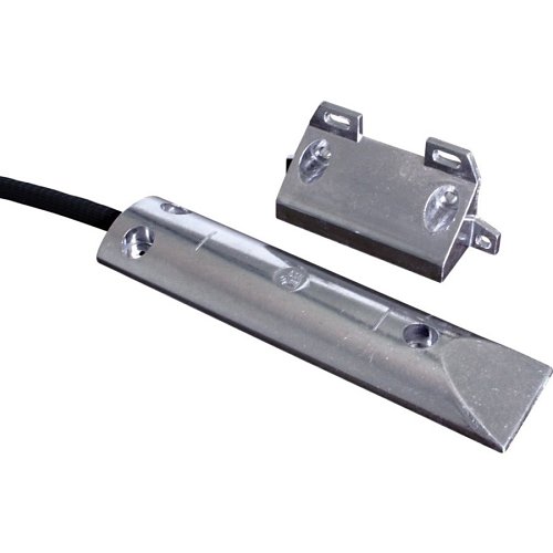 Eaton Series 450, Floor Mounting Magnetic Contact for Garage Doors, IP65, EN50131-2-6 Certified, 2m Cable, Aluminium