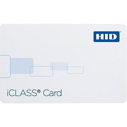 HID 2003HPGGMN iCLASS Card, 32k Bits, 4K Bytes, App Areas 16k/2+16k/1, Programmed Standard and Sio, Sequential Matching Encoded, No Slot Punch