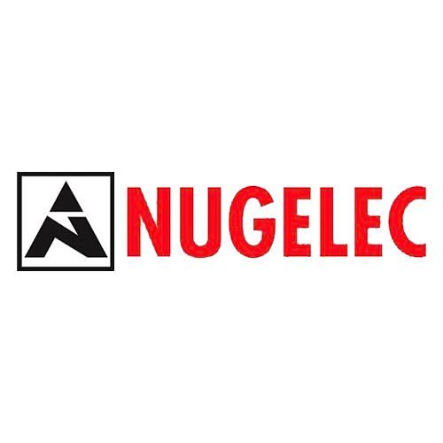 Nugelec O-1490BZG Light and Sound Action Indicator with Buzzer, Yellow LED, Surface Mounting, 12-24V DC, White