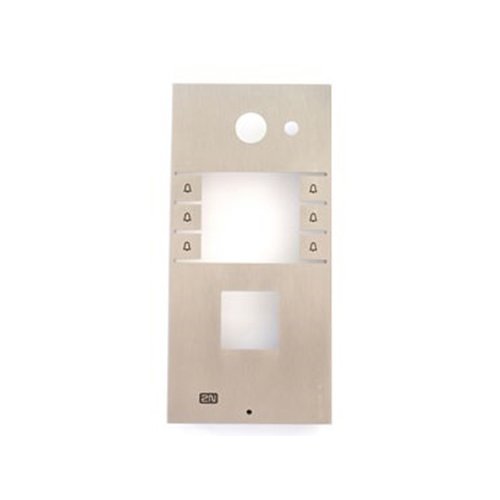 2N IP Vario Series Metal Cover for 6-Button Reader