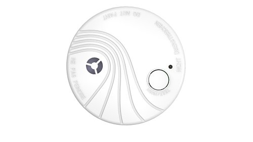 Hikvision DS-PDSMK-S-WE Wireless Photoelectric Smoke Detector with LED Indicator, White