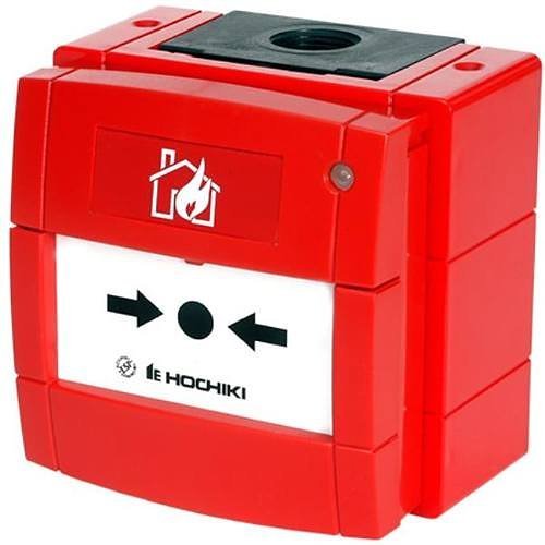 Hochiki HCP-W Weatherproof Addressable Call Point with Bi-Coloured Status, EN54 IP67, Red