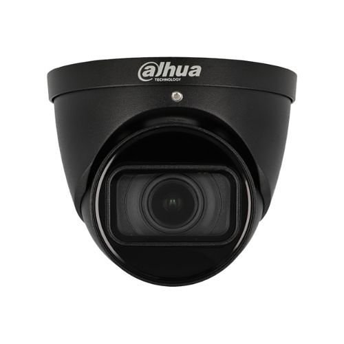 Dahua HDW3541EMP WizSense Series, IP67 5MP 2.8mm Fixed Lens, IR 50M IP Turret Camera, Black