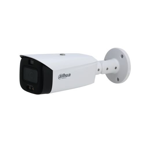 Dahua HFW3541TP Lite AI Series, IP67 5MP 2.7-13.5mm Varifocal Lens, IR 60M IP Bullet Camera, White
