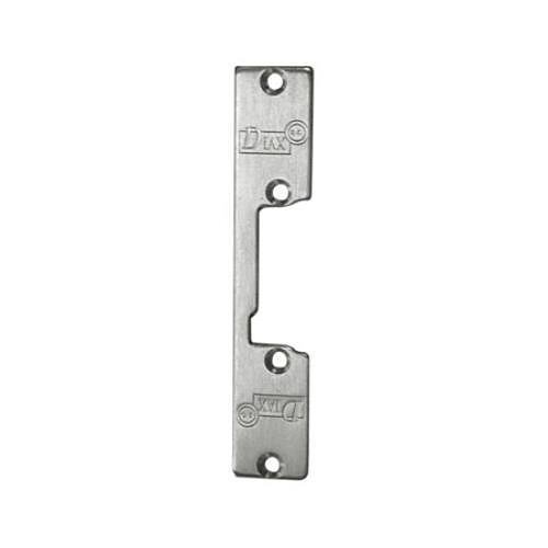 CDVI T1L Single Symmetrical Front Plate, Stainless Steel, 130mm