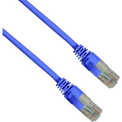 Connectix 003-3B5-100-03C Magic Patch Series CAT6 Patch Cable, RJ45 UPT, LSOH with Latch Protection Boot, 10m, Blue