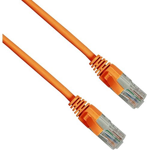 Connectix 003-3B5-100-07C Magic Patch Series CAT6 Patch Cable, RJ45 UPT, LSOH with Latch Protection Boot, 10m, Orange