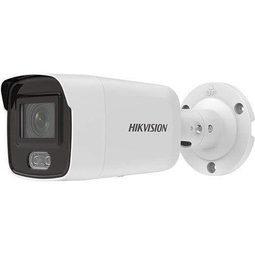 Hikvision DS-2CD2047G2-L Pro Series, 4MP ColorVu IP67 , IR 40M IP Mini Bullet Camera, 4mm Fixed Lens, White