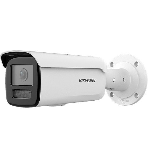 Hikvision DS-2CD2T26G2-2I Pro Series AcuSense 2MP IR IP Bullet Camera, 2.8mm Fixed Lens, White