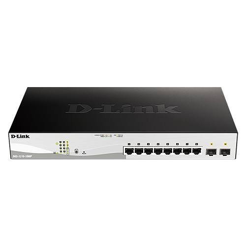 D-Link DGS-1210-28MP DGS-1210 Series, 28-Port Gigabit Smart Managed PoE Switch, 370W