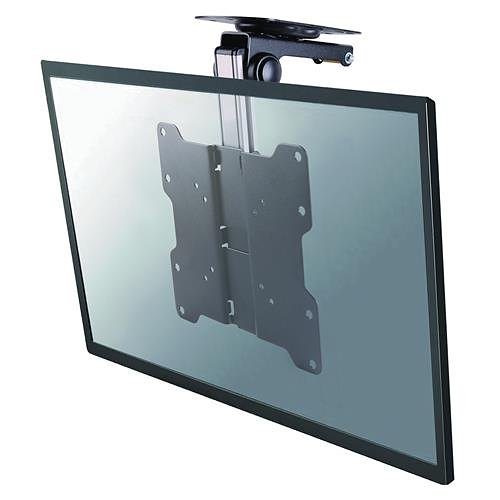 Neomounts FPMA-C020BLACK Monitor Ceiling Mount, Adjustable, 40", Black