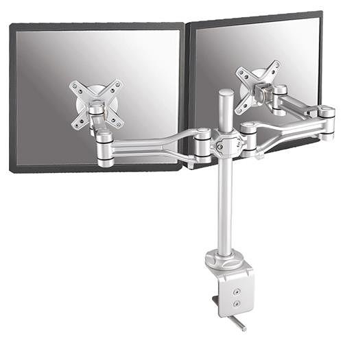 Neomounts FPMA-D1030D Bracket Mon Dual Desk Two 10-30" Silver