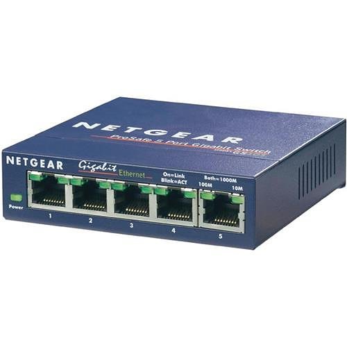 Netgear GS105GE 5-Port Gigabit Ethernet Plus Switch (EOL)